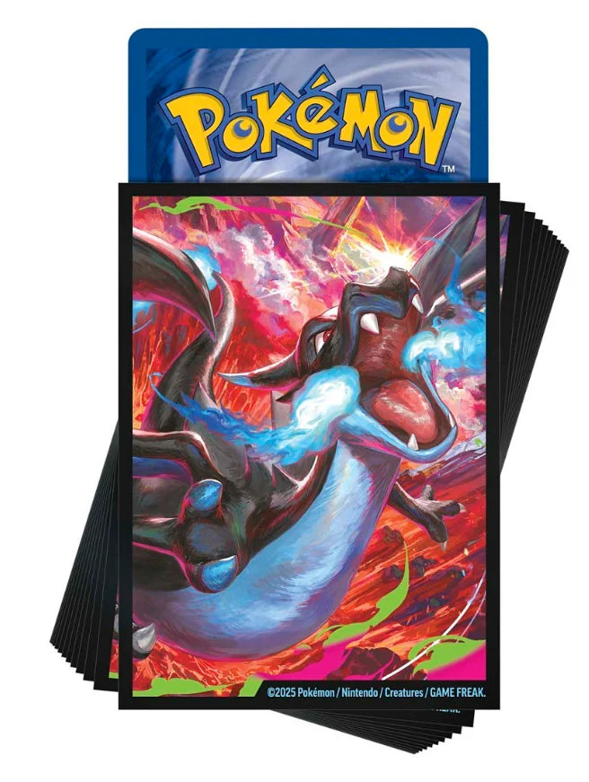 Pokemon Mega Charizard X Deck Protector Sleeves