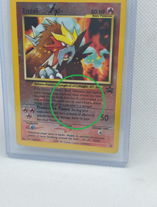 Pokemon Promo - Entei - 34 - HP