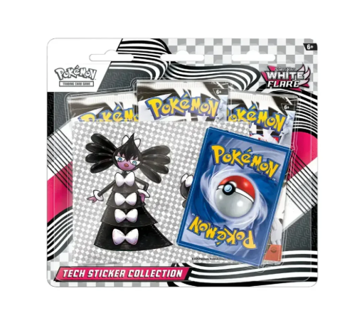POKEMON: WHITE FLARE TECH STICKER COLLECTION