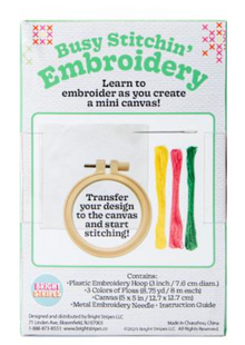 Busy Stitchin' Embroidery - Bloomin' Daisies