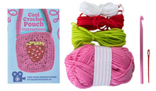 Cool Crochet Pouch - Stylish Strawberry