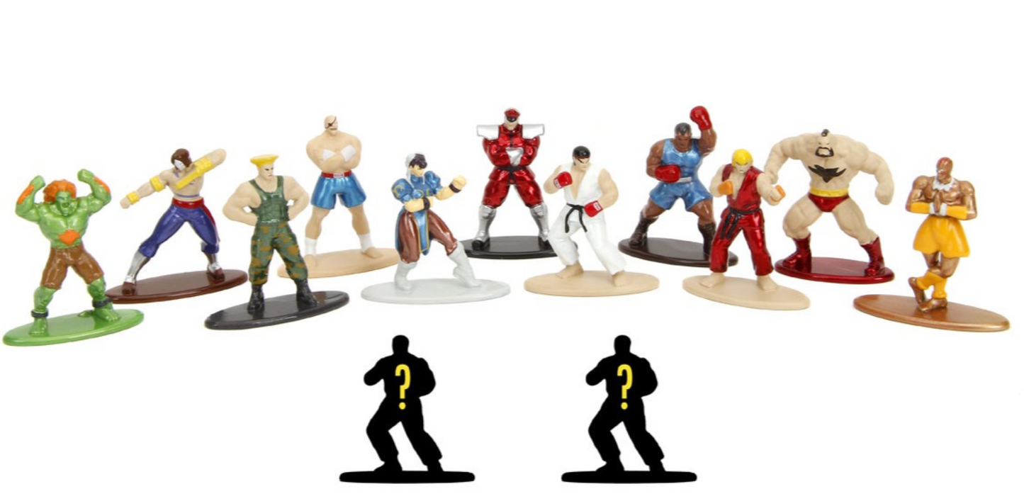 Street Fighter - Nano MetalFigs