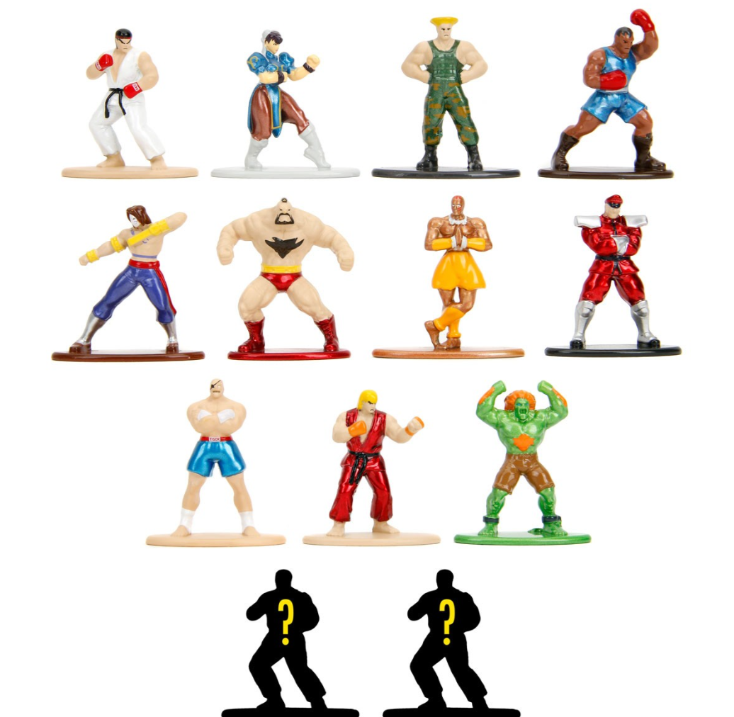 Street Fighter - Nano MetalFigs