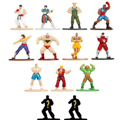 Street Fighter - Nano MetalFigs