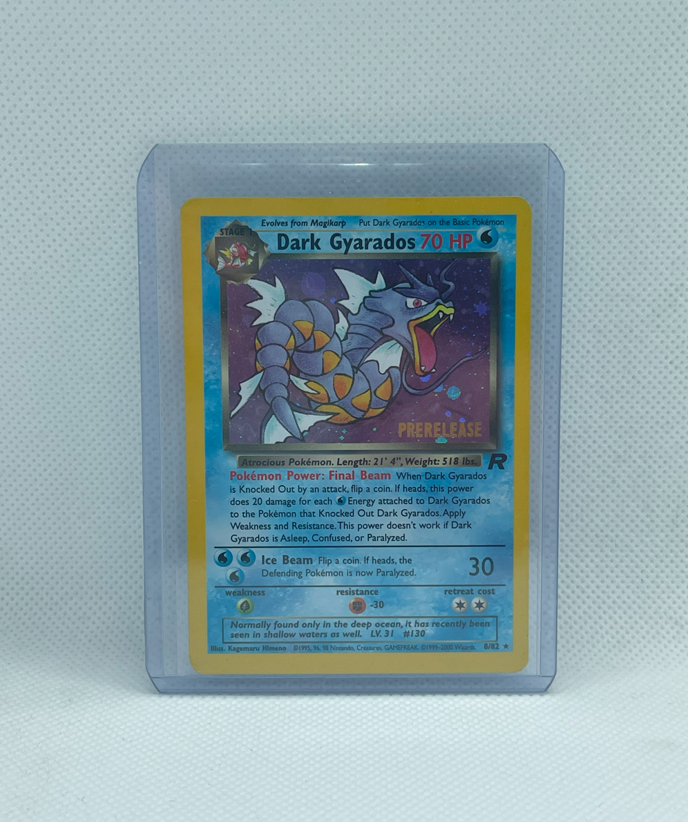 Prerelease Dark Gyarados #8 - Team Rocket Set (LP)