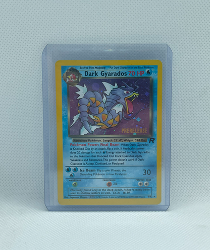 Prerelease Dark Gyarados #8 - Team Rocket Set (LP)
