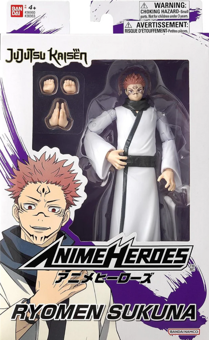 Jujutsu Kaisen - Anime Heroes Figure - Ryomen Sukuna - 17CM - BANDAI Anime Heroes