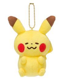 [Pokemon Center] Plush Pikachu Pokémon Yurutto Keychain