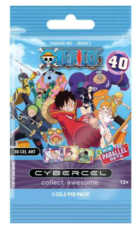 [CYBERCEL] One Piece - 3D Art Trading Card Packs - Series 2
