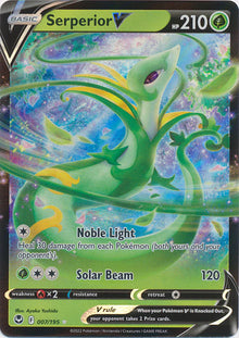 Serperior V [Ultra Rare] #007/195 - Silver Tempest