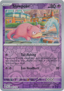 Slowpoke [Reverse Holo] #085/193 - Paldea Evolved
