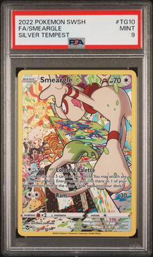 Smeargle [Ultra Rare] #TG10/TG30 - Silver Tempest [PSA 9 SLAB]