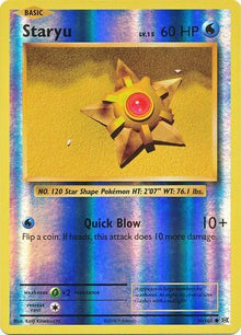 Staryu [Reverse Holo] #30/108 - Evolutions