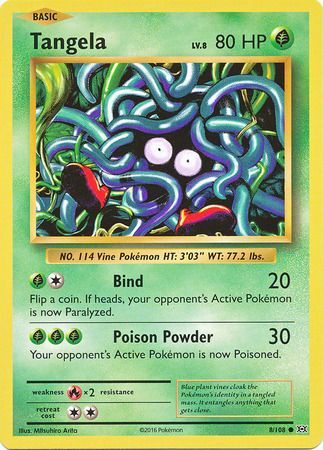 Tangela [Common] #8/108 - Evolutions