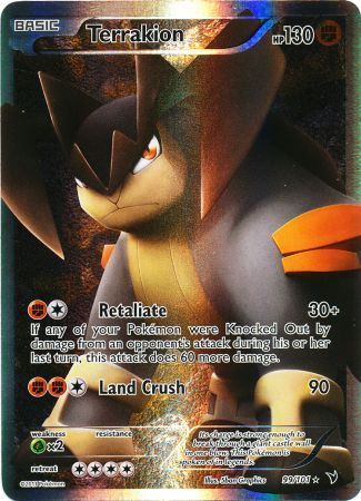 Terrakion [Full Art] #99/101 - Noble Victories [MP]