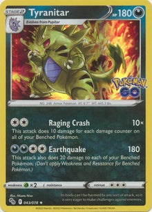 Tyranitar [Holo] #043/078 - Pokemon GO