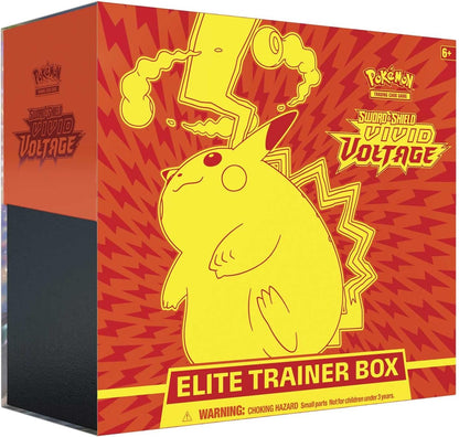 Pokemon: Sword & Shield - Vivid Voltage Elite Trainer Box