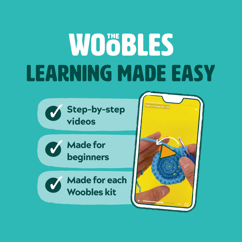 The Woobles - Learn To Crochet Kit