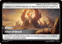 Altar of Blood [Battlefield] UNL 206/219 - Riftbound Unleashed