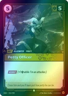Petty Officer [Foil] #215/298 - Origins