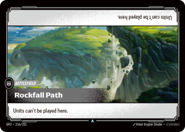 Rockfall Path [Uncommon] 216/221 - Riftbound Spiritforged