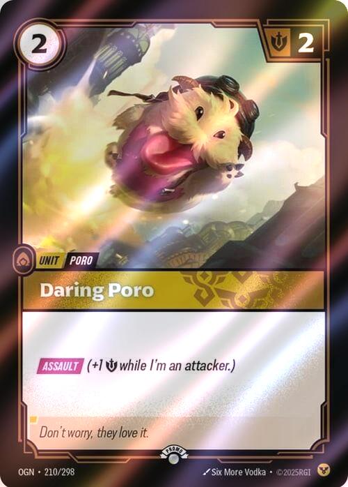 Daring Poro [Foil] #210/298 - Origins