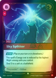 Sky Splitter [Foil] #014/298 - Origins