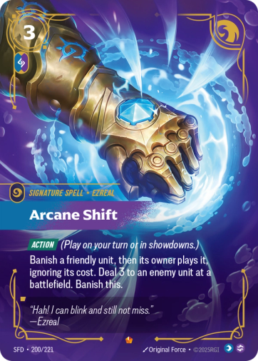 Arcane Shift [Epic] SFD 200/221 -  Riftbound Spiritforged