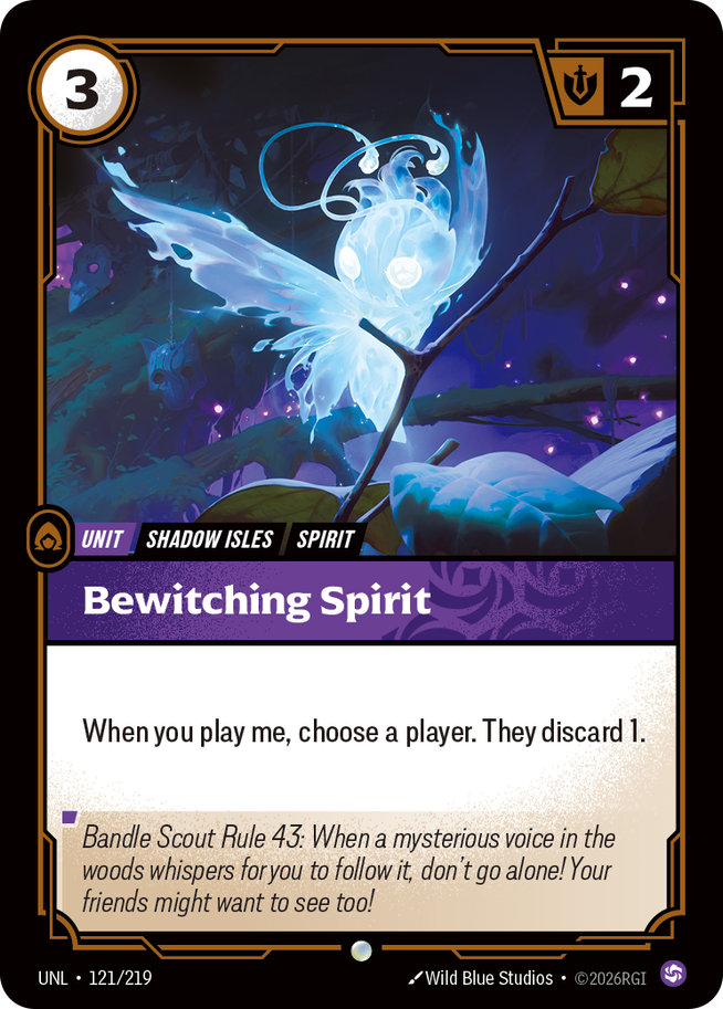Bewitching Spirit [Common] UNL 121/219 - Riftbound Unleashed