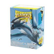 Dragon Shield: Dual Matte - Sky Blue and Silver