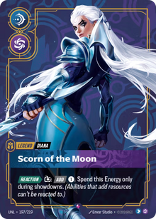 Diana - Scorn of the Moon [Legend] UNL 197/219 - Riftbound Unleashed