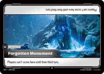 Forgotten Monument [Uncommon] 209/221 - Riftbound Spiritforged