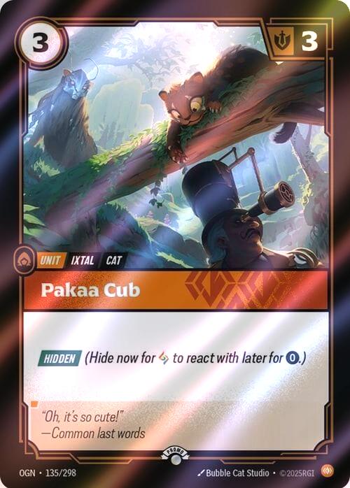 Pakka Cub [Promo] #135/298 - Origins
