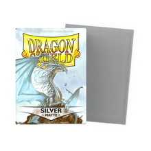 [Dragon Shield] Matte Silver Sleeves