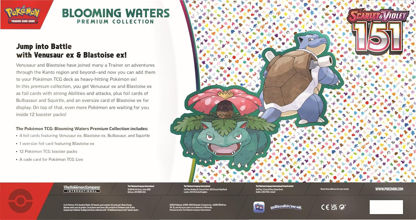 Pokemon: 151 Blooming Waters Premium Collection