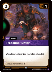 Treasure Hunter [Common] SFD 130/221 -  Riftbound Spiritforged
