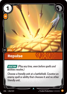 Repulse [Uncommon] UNL 106/219 - Riftbound Unleashed