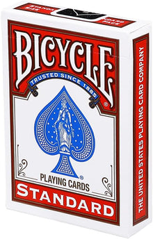Bicycle - Standard Playing Cards [Red or Blue Deck, May Vary]