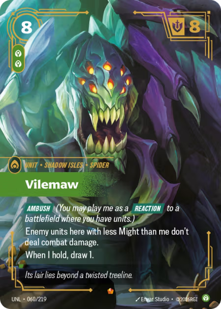 Vilemaw [Epic] UNL 060/219 - Riftbound Unleashed