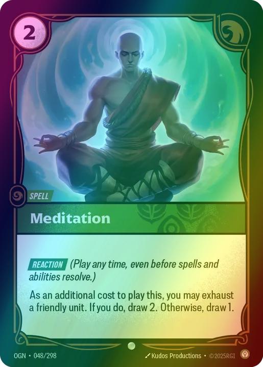Meditation [Foil] #048/298 - Origins