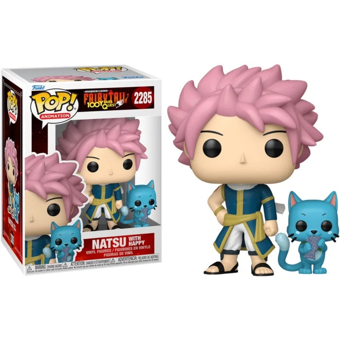 Funko Pop! Fairy Tail: Natsu w/ Happy 2285