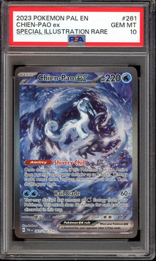 Chien-Pao ex [Special Illustration Rare] PAL #261/193 -  Paldea Evolve [PSA 10 SLAB]
