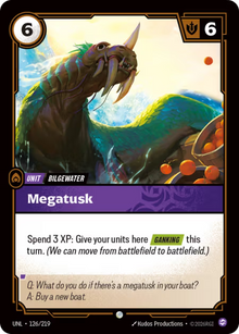 Megatusk [Common] UNL 126/219 - Riftbound Unleashed