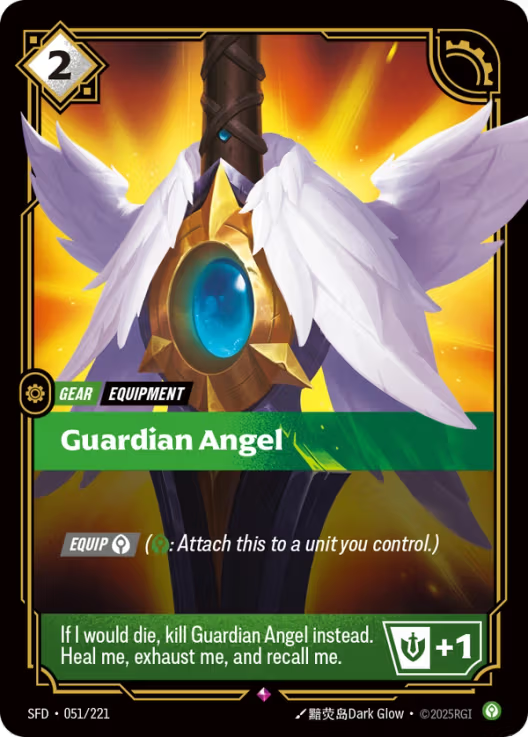 Guardian Angel [Rare] SFD 051/221 - Riftbound Spiritforged