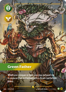 Ivern - Green Father [Overnumbered] UNL 233/219 - Riftbound Unleashed