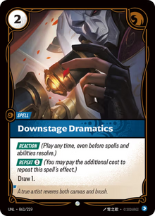 Downstage Dramatics [Common] UNL 061/219 - Riftbound Unleashed