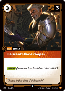 Laurent Bladekeeper [Common] SFD 096/221 -  Riftbound Spiritforged