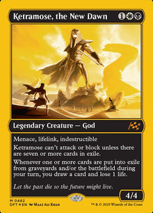 Ketramose, the New Dawn (Mythic Rare - First-place Foil)