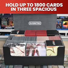 Evoretro: Magnetic Card Deck Storage Case (3 Rows)