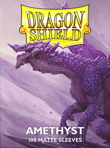 Dragon Shield: Matte Amethyst Sleeves (100ct)